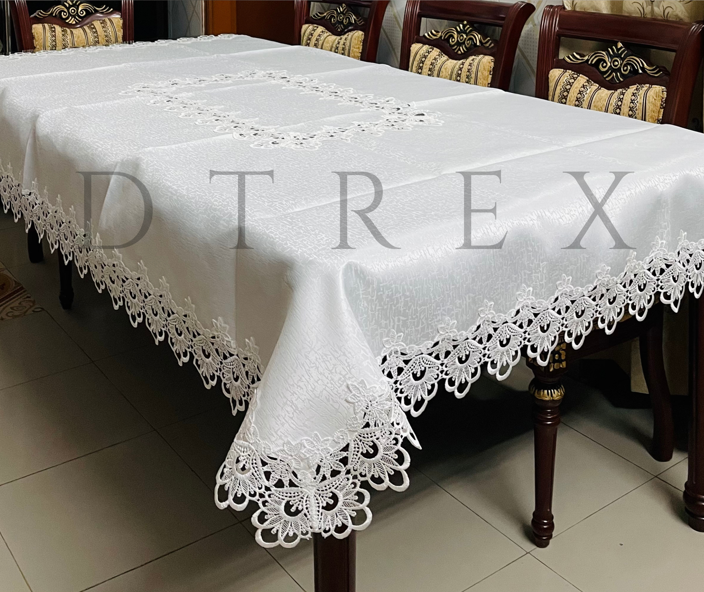 European-style Fabric Lace Tablecloth