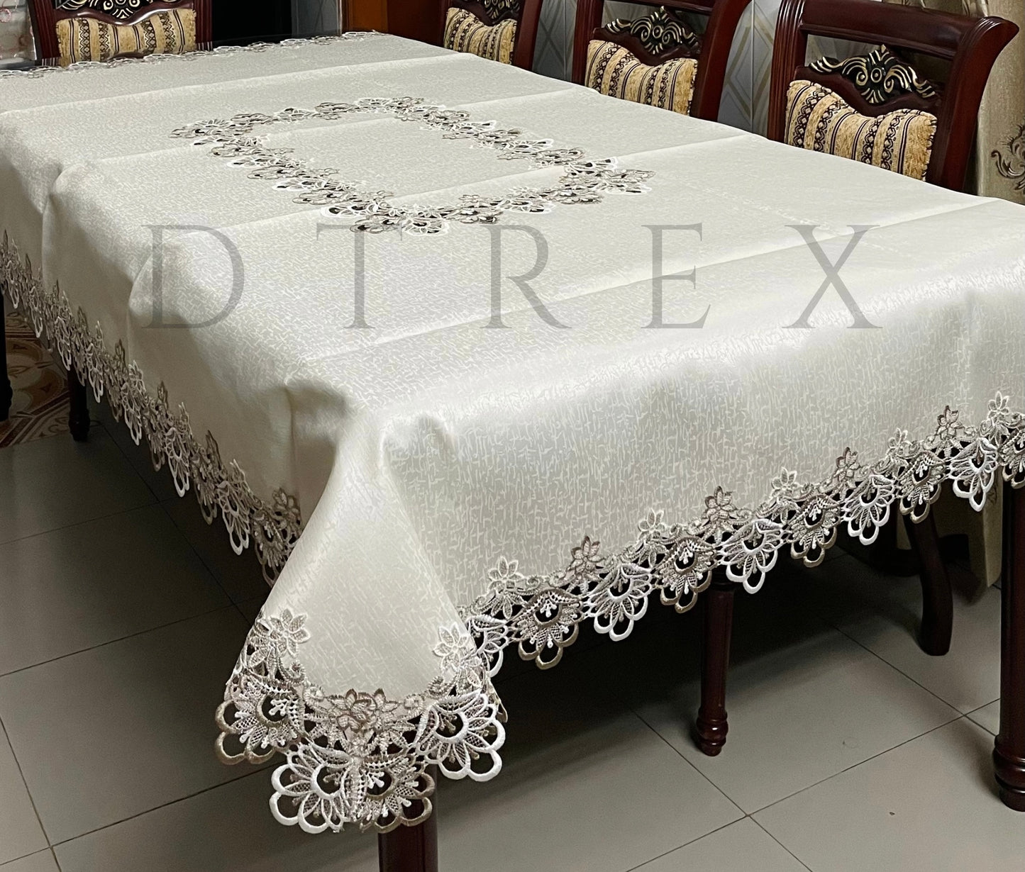 European-style Fabric Lace Tablecloth