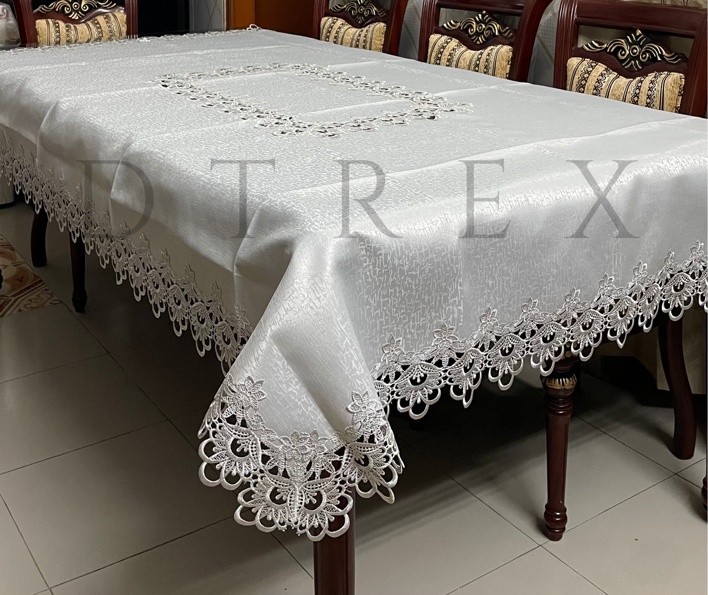European-style Fabric Lace Tablecloth
