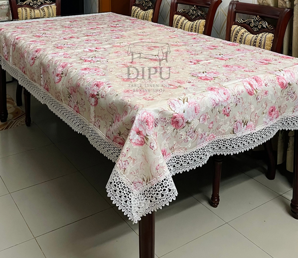 Colorful Floral Printed Tablecloth