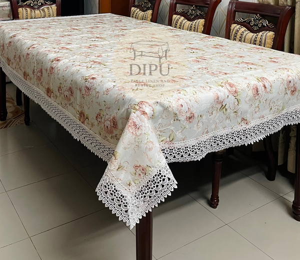 Colorful Floral Printed Tablecloth