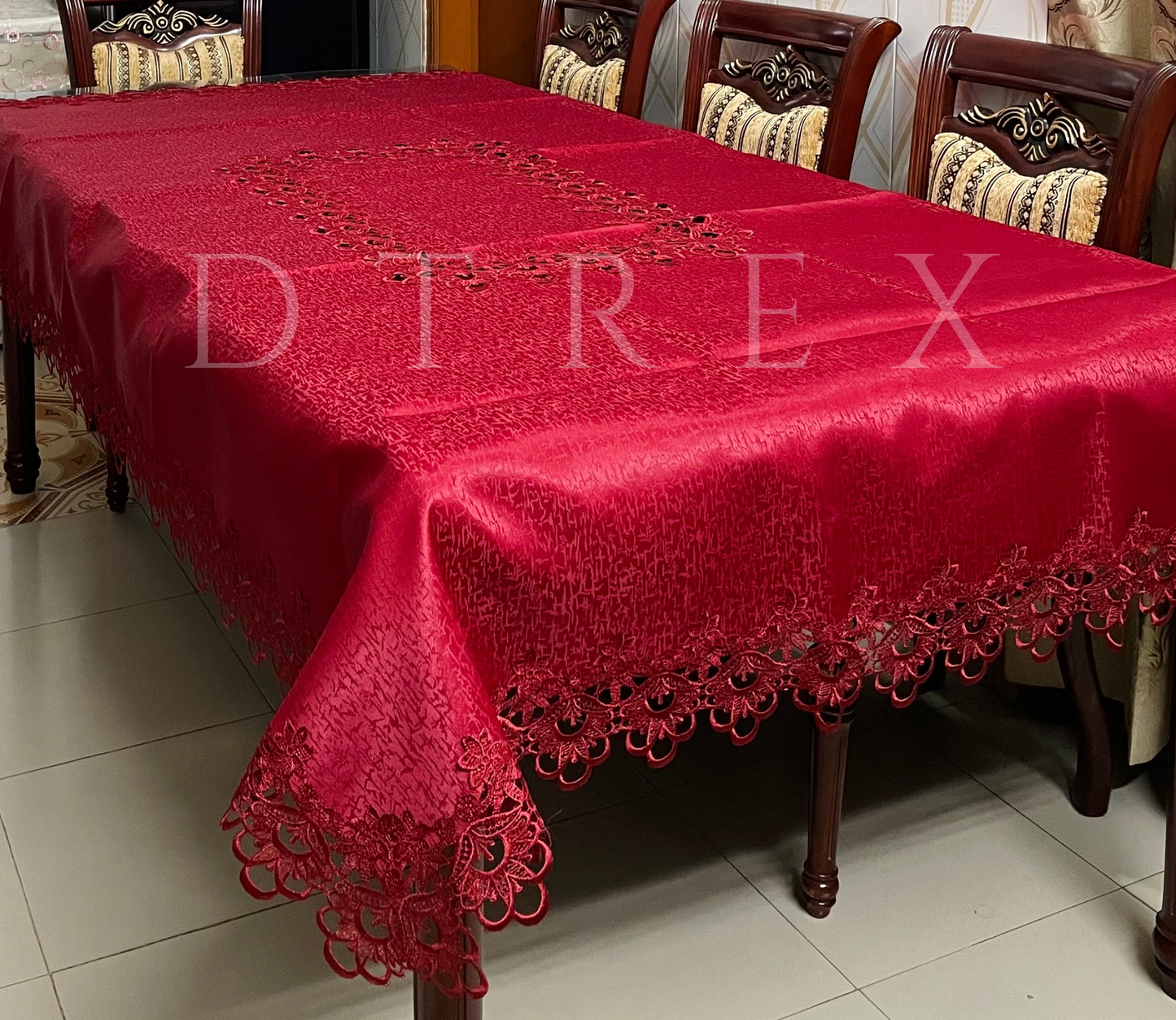 European-style Fabric Lace Tablecloth