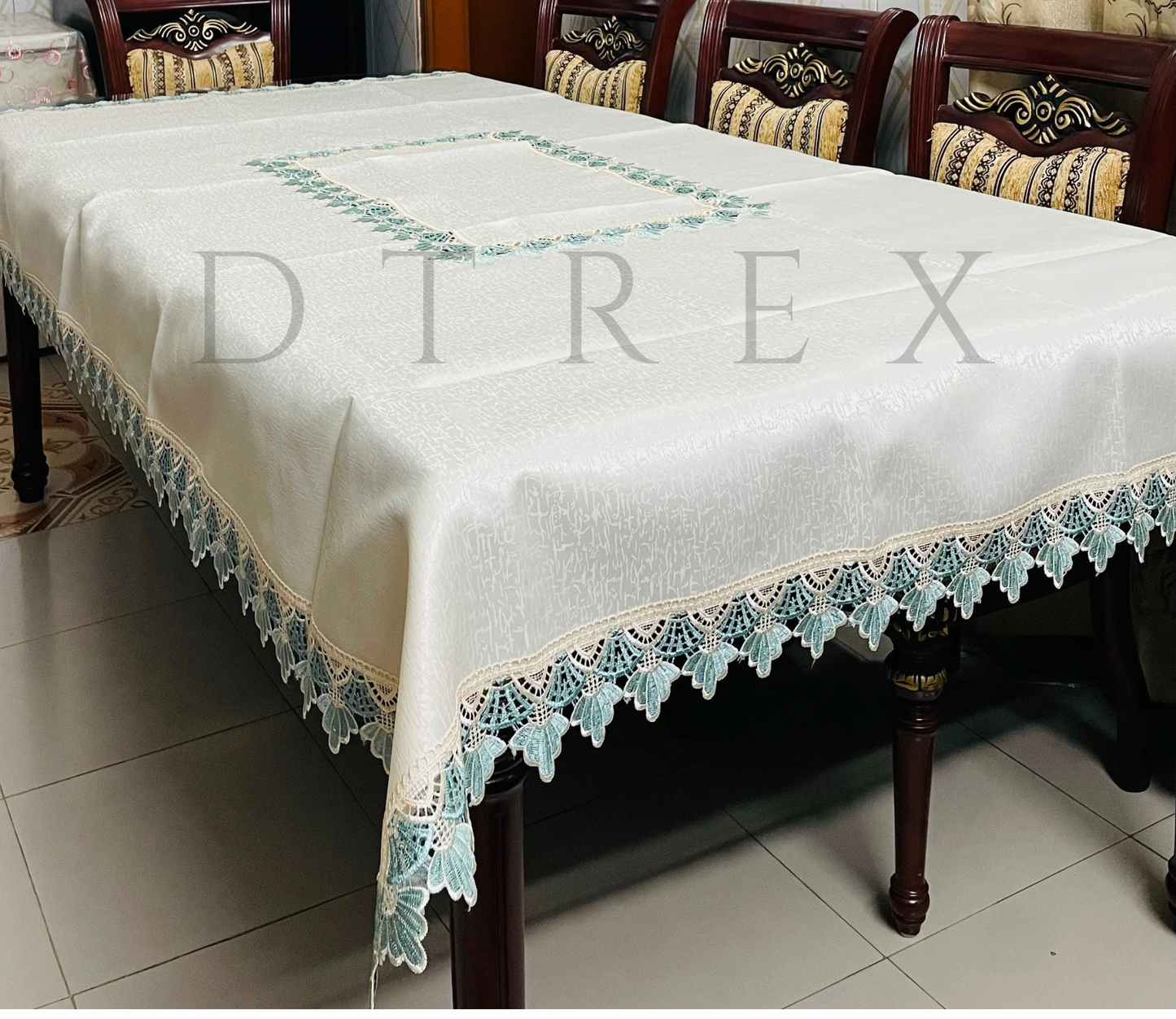 European-style Fabric Lace Tablecloth