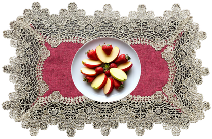 American Classic Openwork Table Runner Set