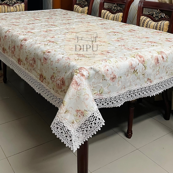 Colorful Floral Printed Tablecloth