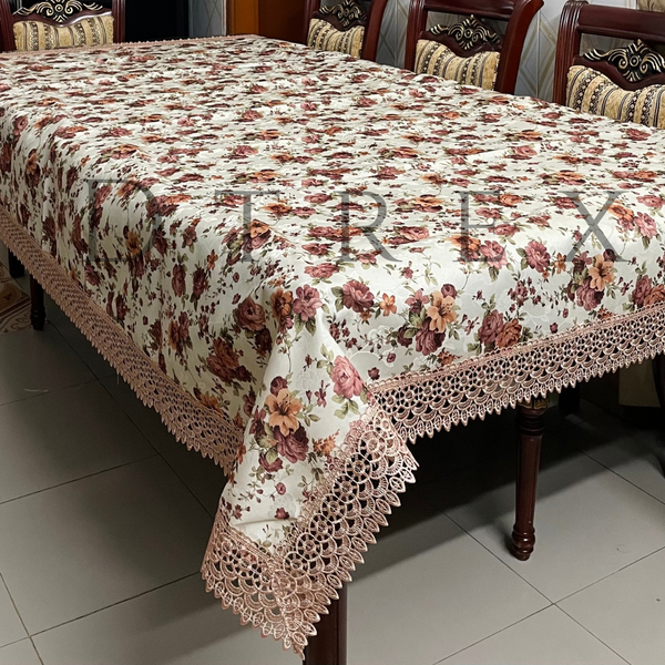 Colorful Floral Printed Tablecloth