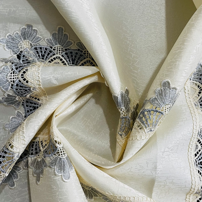 European-Style Fabric Lace Tablecloth