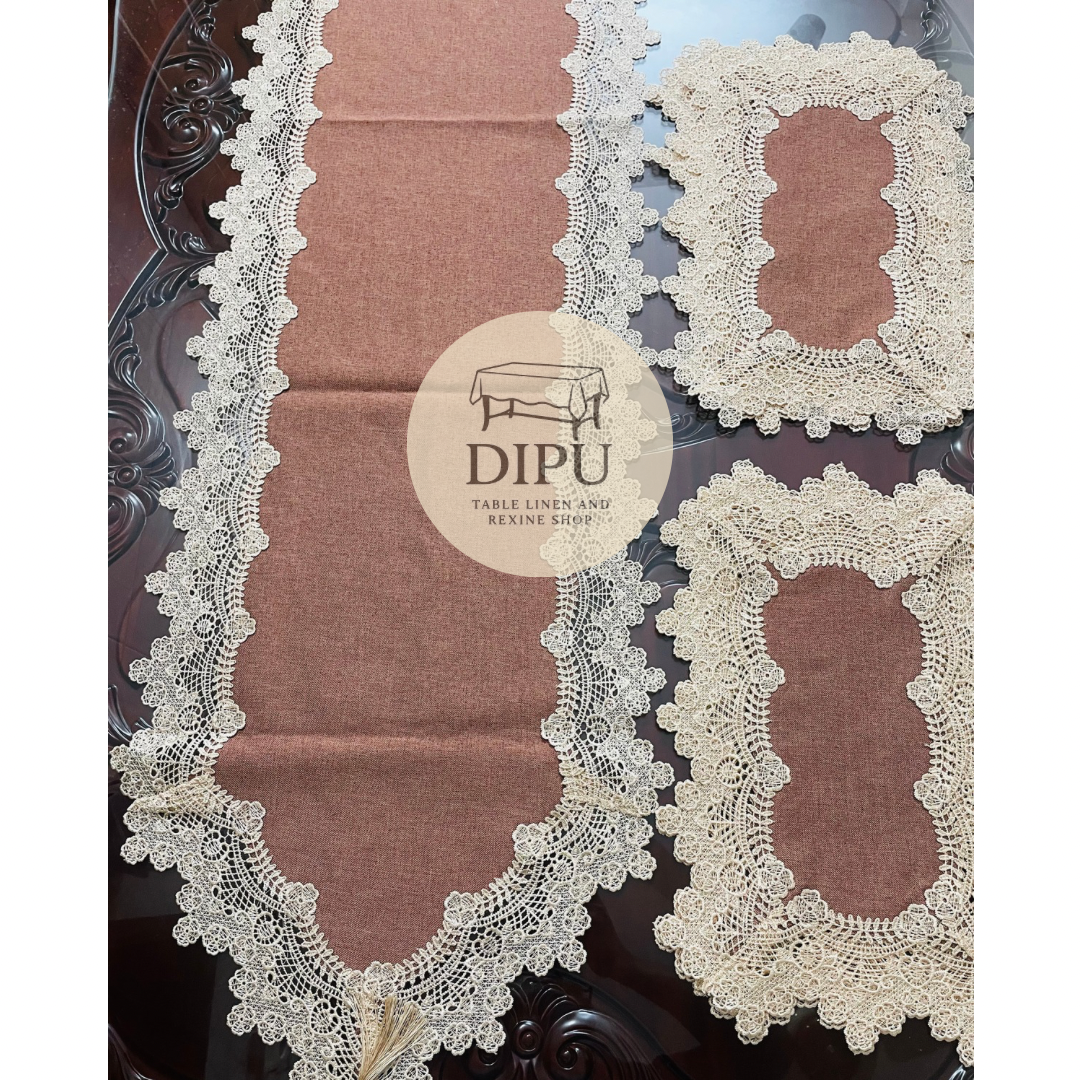 American Classic Openwork Table Runner Set