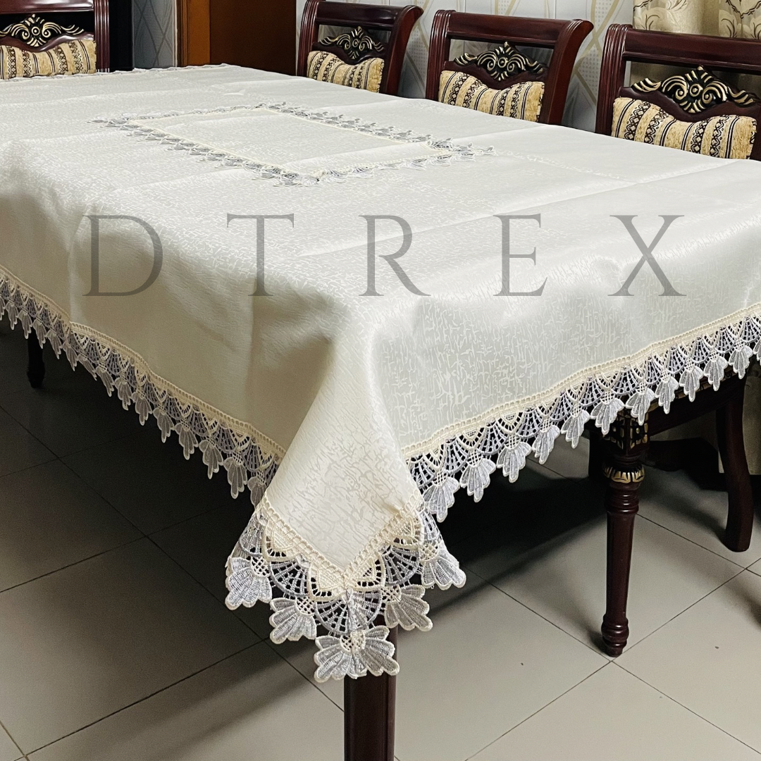 European-Style Fabric Lace Tablecloth