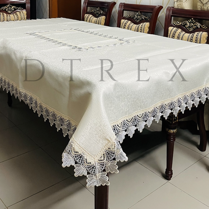 European-Style Fabric Lace Tablecloth