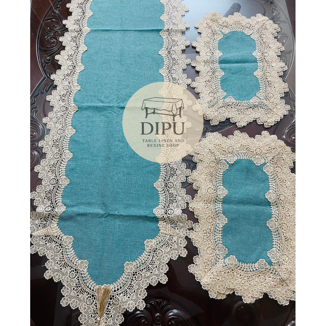 American Classic Openwork Table Runner Set
