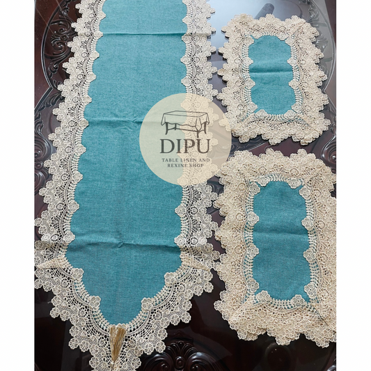 American Classic Openwork Table Runner Set