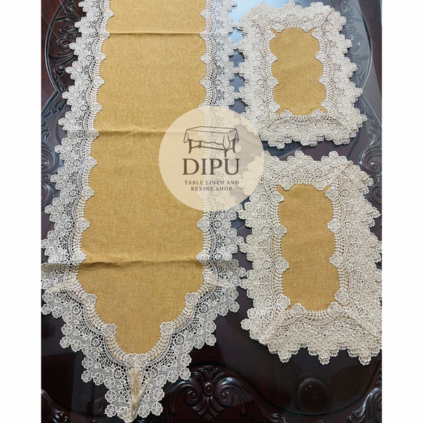 American Classic Openwork Table Runner Set
