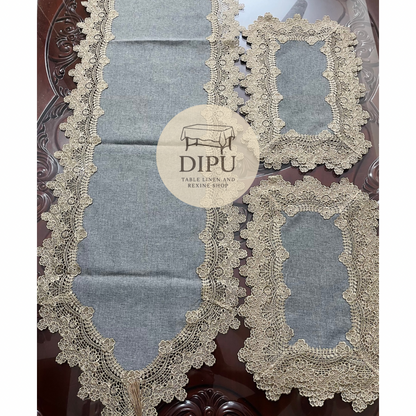 American Classic Openwork Table Runner Set