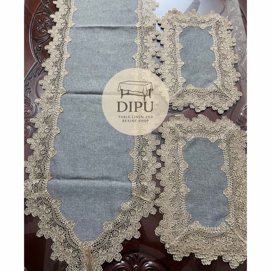 American Classic Openwork Table Runner Set
